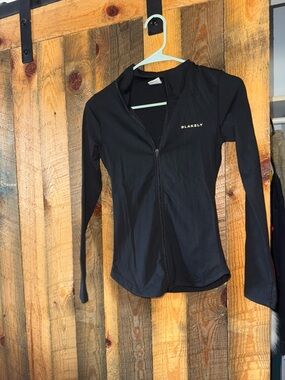 Blakely Women's Black Zip-Front Hoodie